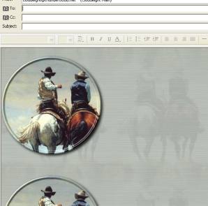 American Cowboy Email Stationery - American  Cowboy Email Stationery